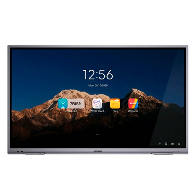 Tela Interativa HikVision DS-D5B65RB/A 65" 4K UHD Touch 20 Pontos Android 8.0