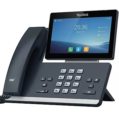 Telefone IP Yealink T58W Pro - Smart Business Phone com Tela Touch 7", Wi-Fi Dual Band, Bluetooth 4.2 e 16 Contas SIP