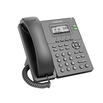 Foto 1 do produto Telefone IP Flyingvoice P20P - 2 Linhas SIP, Wi-Fi 2,4 GHz, PoE, USB 2.0 e Voz HD