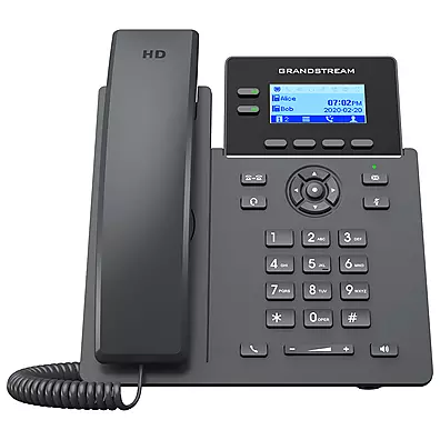 Telefone IP Grandstream GRP2602W Wi-Fi com 2 Linhas e 4 Contas SIP