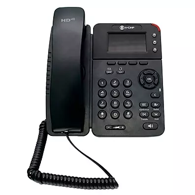 Telefone IP Khomp K2 - 3 Linhas SIP, Gigabit Ethernet, PoE e Voz HD