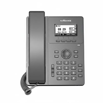Foto 1 do produto Telefone IP FlyingVoice P20P 2 Linhas SIP Wi-Fi PoE HD