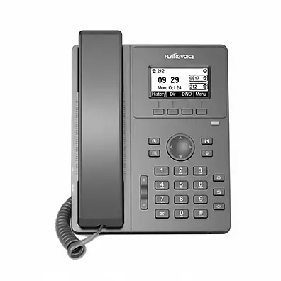 Telefone IP FlyingVoice P20P 2 Linhas SIP Wi-Fi PoE HD