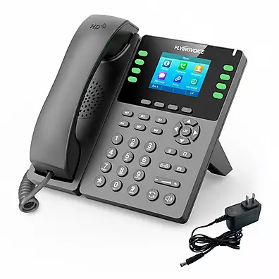 Telefone IP FlyingVoice P23GW Wi-Fi Gigabit 8 Contas SIP