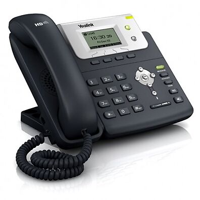 Foto 1 do produto Telefone IP Yealink T20P - 2 Linhas SIP, Voz HD, Display LCD e PoE