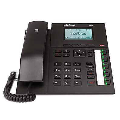 Foto 1 do produto Telefone IP Intelbras TIP 425 com 4 Contas SIP, PoE e Áudio HD