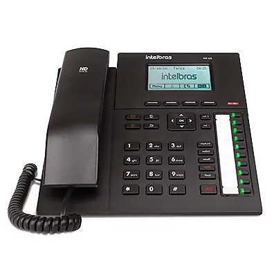 Telefone IP Intelbras TIP 425 com 4 Contas SIP, PoE e Áudio HD