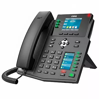 Telefone IP Fanvil X4U 12 Linhas SIP Gigabit PoE Áudio HD