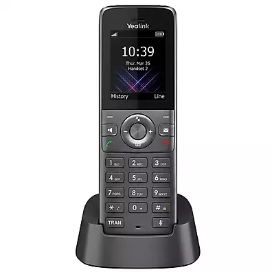 Telefone IP Yealink W73H - Handset DECT Sem Fio com Áudio HD e Cancelamento de Ruído