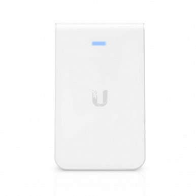 Foto 1 do produto Access Point Ubiquiti UAP-AC-IW In-Wall UniFi AC Dual Band 802.11ac com PoE Passthrough e 3 Portas Gigabit