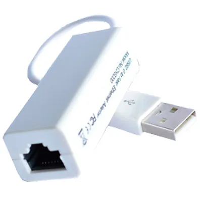 Adaptador USB 2.0 para Ethernet RJ45 10/100 Mbps Plug & Play - Fast Ethernet com Chipset ASIX AX88772C