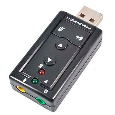 Foto 1 do produto Adaptador Placa de Som USB Spark 7.1 Canais 3D Externa