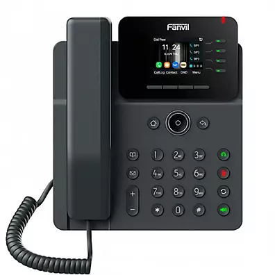 Telefone IP Fanvil V61G - 4 Linhas SIP, Gigabit PoE e Áudio HD
