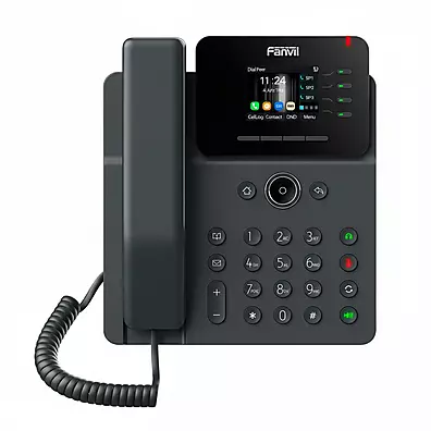 Telefone IP Fanvil V61W Wi-Fi 6 Bluetooth 5.4 4 Linhas SIP Gigabit PoE