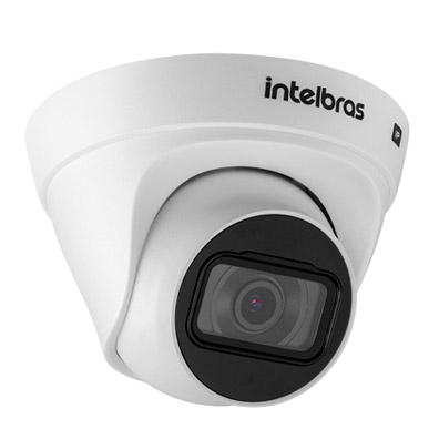 Câmera IP Intelbras VIP 1020 D G2 HD 720p 3.6mm 20m PoE - Dome IP67 H.265 com PoE Ativo