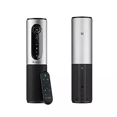 Câmera de Videoconferência Logitech Connect Full HD 1080p Portátil com Bluetooth e NFC