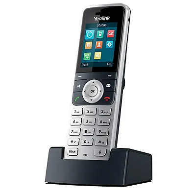 Ramal IP Sem Fio Yealink W53H DECT HD com Display Colorido