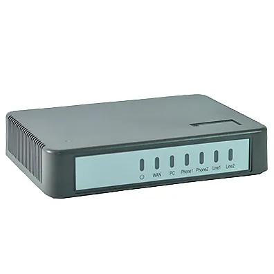 Gateway VoIP Analógico Realtone WSS4 com 2 FXS e 2 FXO