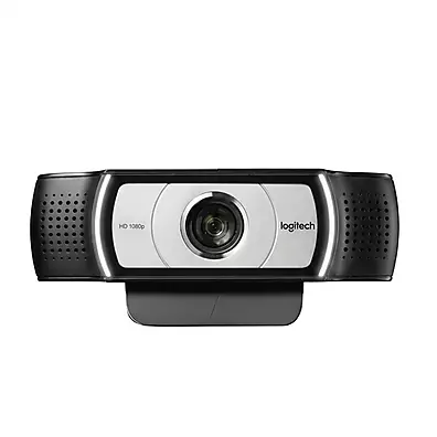 Webcam Logitech C930e Full HD 1080p com Lente Carl Zeiss, Autofoco, Campo de Visão de 90° e Zoom Digital 4x