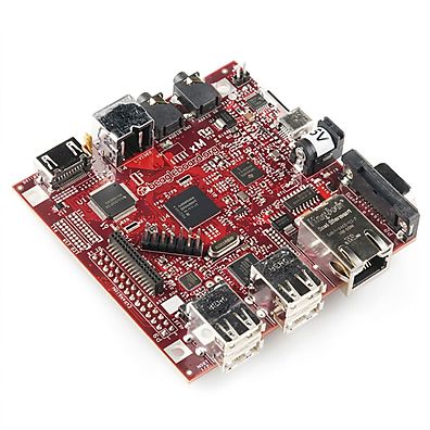 Foto 1 do produto Placa de Desenvolvimento BeagleBoard com Processador ARM Cortex-A8 OMAP3530, DVI-D, USB OTG, USB Host e SD/MMC