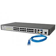 Foto 2 do produto Switch Gerenciável Intelbras SF 2842 MR - 24 Portas Fast Ethernet + 4 Gigabit com 2 Slots SFP