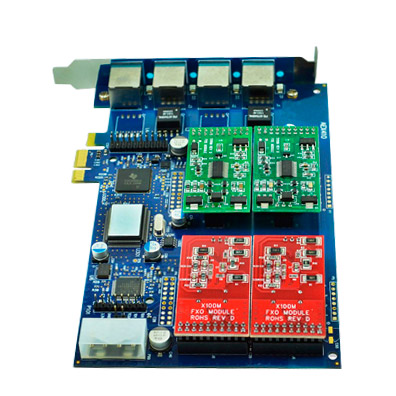 Foto 1 do produto Placa Asterisk AEX410 2FXO 2FXS PCI-Express