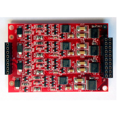 Foto 2 do produto Módulo FXO X400M 4 Portas Asterisk (similar Digium)