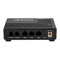 Foto 1 do produto Adaptador ATA Khomp KAP 302 2 FXS VoIP SIP Fast Ethernet