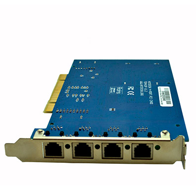 Foto 3 do produto Placa TDM410P 4FXO Asterisk Elastix PABX IP 4 Linhas Analógicas