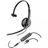 Foto 1 do produto Headset Plantronics Blackwire C315-M Mono USB e P3 para PC e Celular