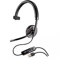 Foto 1 do produto Headset Plantronics Blackwire C510-M USB Monoauricular com Microfone Cancelamento de Ruído