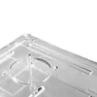 Foto 1 do produto Case Acrílica Transparente para Raspberry Pi 2/3/4 com Dissipadores e Suporte para Cooler 30mm