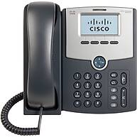Foto 1 do produto Telefone IP Cisco SPA512G 1 Linha SIP, 2 Portas Gigabit Ethernet, PoE e Display LCD