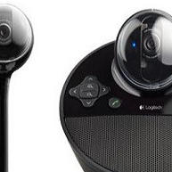 Foto 2 do produto Câmera de Videoconferência Logitech ConferenceCam BCC950 Full HD 1080p USB com Viva-voz, Microfone Omnidirecional e Controle Remoto