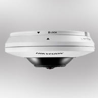 Foto 2 do produto Câmera IP Fisheye Hikvision DS-2CD2942F-I-S 4MP Panorâmica