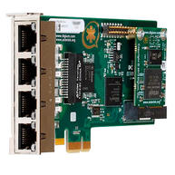 Foto 1 do produto Placa E1 Digium TE405PF 4 Portas PCI 120 Canais Asterisk