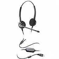 Foto 1 do produto Headset Felitron Epko Biauricular Noise Cancelling USB