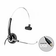 Foto 4 do produto Headset Felitron Stile VG USB Mono VoIP Tubo de Voz PC