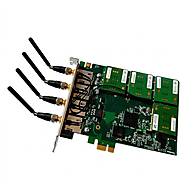 Foto 1 do produto Placa GSM Sangoma Gateway SMS e Voz PABX IP SIP