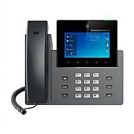 Foto 1 do produto Telefone IP Grandstream GXV3450 - 16 Linhas SIP, Android 14, Wi-Fi e Tela Touch HD 5"