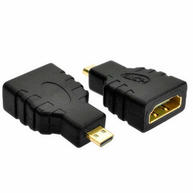 Foto 1 do produto Adaptador Conversor Micro-HDMI para HDMI Raspberry Pi 4K