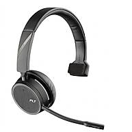 Foto 1 do produto Headset Bluetooth Plantronics Voyager 4210 Office Monoauricular com Base para Telefone Fixo e Computador