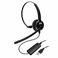 Foto 1 do produto Headset Zox DH-90 USB Profissional Call Center e VoIP