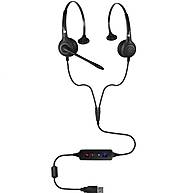 Foto 1 do produto Headset Topuse HTU 300 USB Duplo Monitoramento Cancelador Ruído