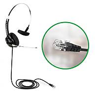 Foto 2 do produto Headset Intelbras THS 40 RJ9 Mono – Tubo de Voz Removível e Arco em Aço Inox