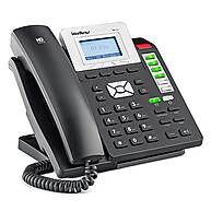 Foto 2 do produto Telefone IP Intelbras TIP 210 com 3 Contas SIP, PoE e Display LCD