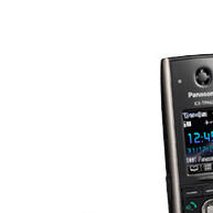 Foto 1 do produto Telefone IP Sem Fio Panasonic KX-TGP600 SIP 8 Linhas Preto