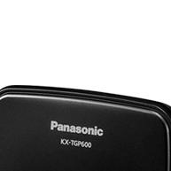 Foto 2 do produto Telefone IP Sem Fio Panasonic KX-TGP600 SIP 8 Linhas Preto