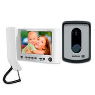 Foto 1 do produto Kit Videoporteiro Intelbras IV 4010 HS LCD 4" Visão Noturna