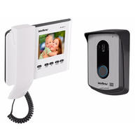 Foto 2 do produto Kit Videoporteiro Intelbras IV 4010 HS LCD 4" Visão Noturna
